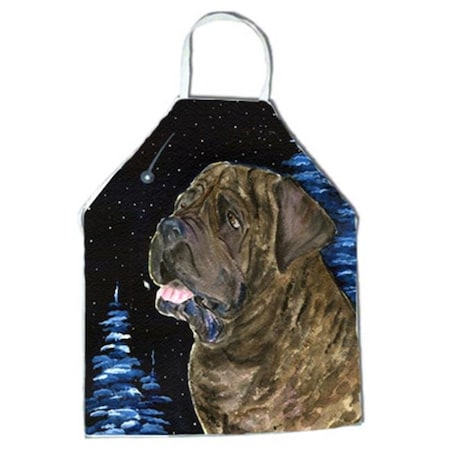 Carolines Treasures SS8463APRON Starry Night Mastiff Apron - 27 X 31 In.